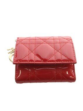 Dior Lady Dior Lotus Wallet Trifold